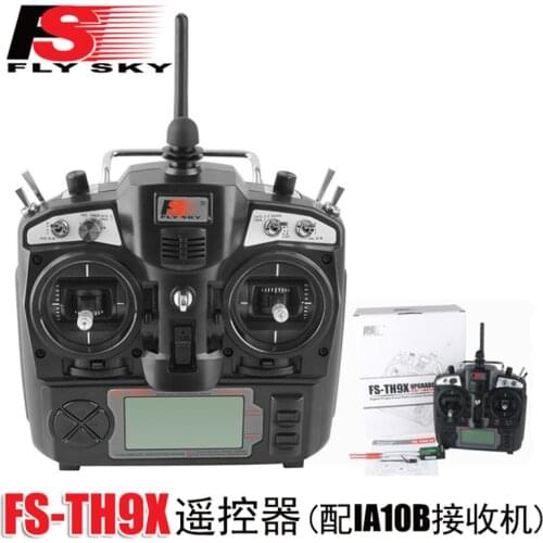 Original Flysky FS TH9X 2.4G 9-Channel RC Transmitter Remote with IA10B Receiver for Quadcopter helicopter planes