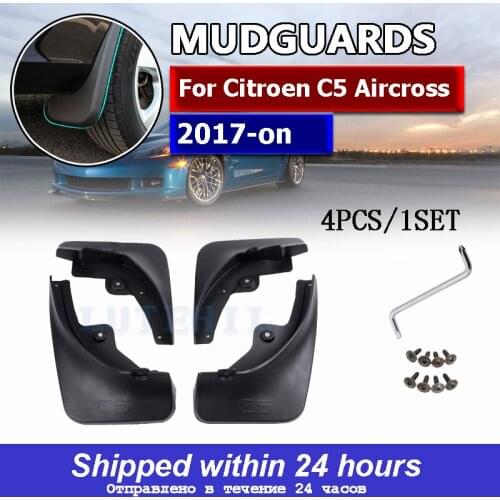 Mudguard Set For Citroen C5 Aircross 2017 - Front Rear Mudguard Mudguard Deflector Mudguard Mudguard 2018 2019 2020