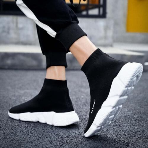Unique White Sneakers Man High Base Mens White Sneakers Vulcanise Tracking Shoes Traning Non Leather Casual Shoes Trend Tennis