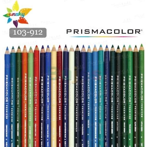 Sanford Prismacolor Oil colored pencil PC103-912 supplementary Multicolour soft big core pencil Coloring drawing art supplies