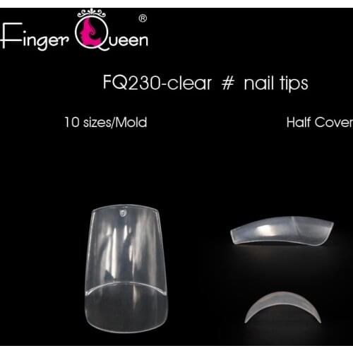 Nail Tips 100 Pcs Natural/clear French Fake Nails Suitable for Professional Salon or Home Use Nail Tips Manicure Tool
