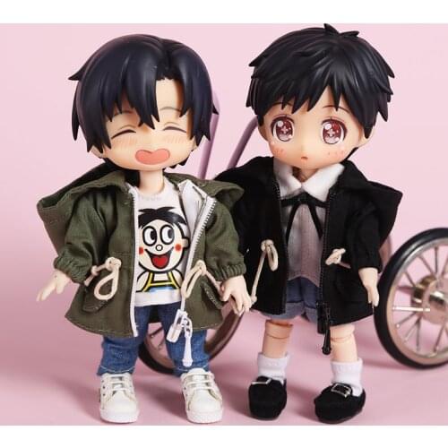 HOUZIWA OB11 Doll Clothes 1/12 BJD Doll Coat GSC YMY Clothes