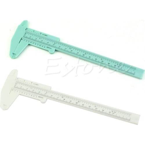Time-limited 6Inch 150mm Plastic Ruler Sliding Gauge Vernier Caliper Jewelry Measuring