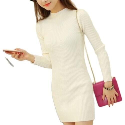 OHCLOTHING Autumn and winter half Korean Turtleneck Shirt female long sleeved Pullover Sweater slim slim thickening