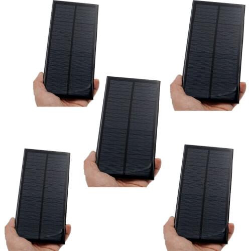 1pc x 12V 2.5W Solar Panel Portable Mini Sunpower DIY Module Panel System For Solar Lamp Battery Toys Phone Charger Solar Cells