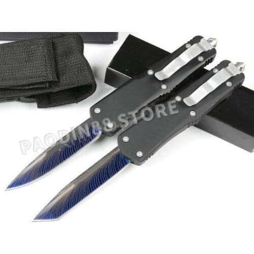 Straight Knife A07 Color Titanium Blade Tactical Folding Fixed Blade Knife Pocket Hunting Knifes Edc Survival Tool Knives