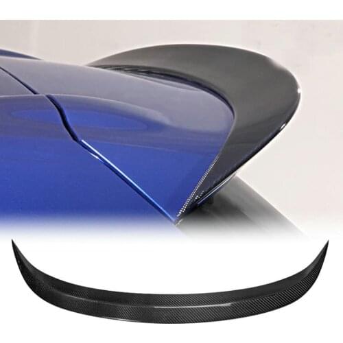 GV Real Carbon Fiber Window Rear Roof Spoiler Wing Top Lip Retrofit Refit For Volkswagen Scirocco R 2009-2014 GTS 2013-2014
