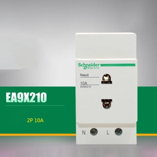 Schneider Electric EA9X 250VAC 2P10A rail Modular socket EA9X210 original export residential home commercial industry