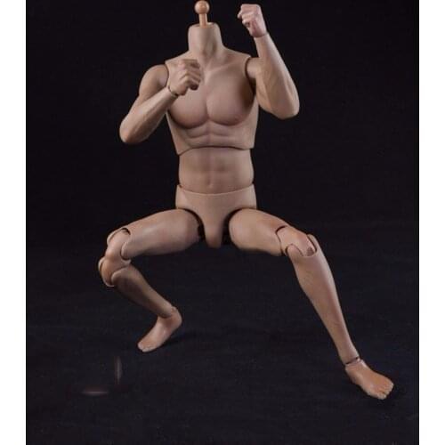 1/6 Scale Super Sports Mascular 12 Inches Man Body Collections Suntan/Skin Color Male Action Figure Model Toys