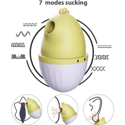 7 Modes Sucking Vibrator Sex Toys for Women Rechargeable Clit Sucker Clitoris Stimulator Nipple Suction Female Masturbator