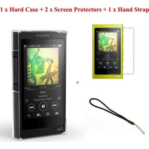 Running Camel Clear Crystal Transparent Hard Back Shell Case Cover For Sony Walkman NW-A50 A55 A56 A57 A55HN A56HN A57HN