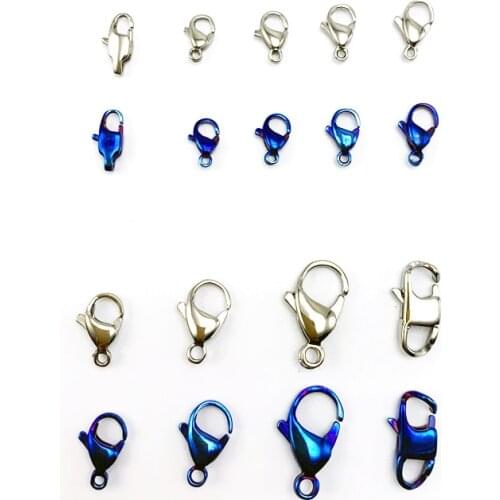 Pure titanium TA1 Fashion Women Necklace with Lobster Clasp Allergy resistant denim chain necklace Custom size 3mm*600 mm