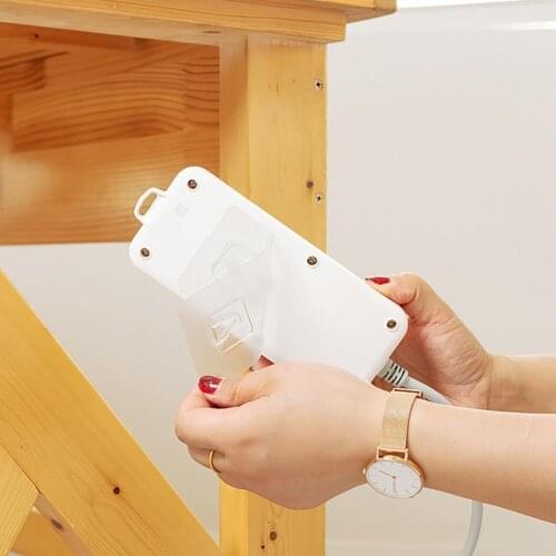 10 Pairs Hook Hanger Weather Resistance Wide Application PVC Elastic Wall Mount Hook Holder for Home