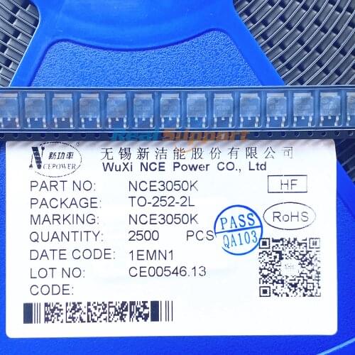 10PCS NCE3050K NCE3050 TO-252 30V 50A NEW ORIGINAL IC