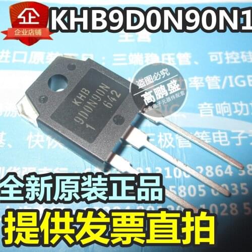 100% Original New In stock KHB9D0N90N 9A900V 9D0N90N TO-3P