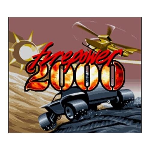 Firepower 2000 16 bit Big Gray Game Card For NTSC Game Player Drop Shipping