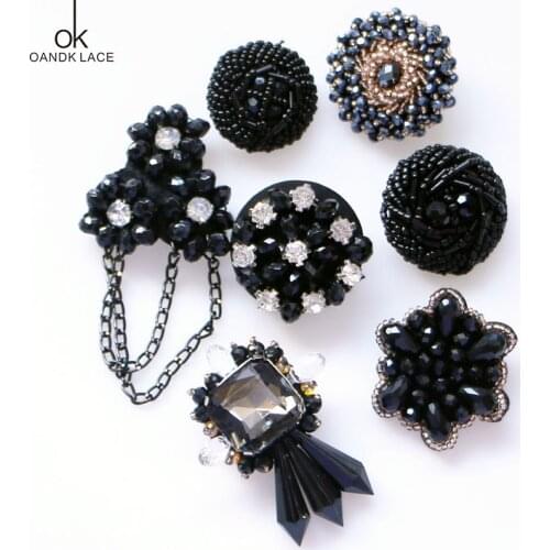 3PCS Hand-ordered three-dimensional flower cloth with decorative decals DIY accessories clothes, bags, hats, shoes and flowers