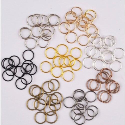 500g 4 5 6 7 8 10 12 14 16 18 20mm Jump Rings Findings Jewelry Making Supplies