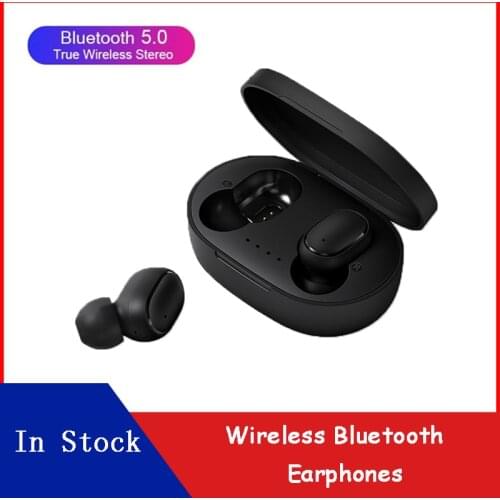 A6S TWS Bluetooth Wireless Headphones Wireless Earbuds 5.0 TWS Earphone Noise Cancelling Mic For Xiaomi IPhone Huawei Samsung