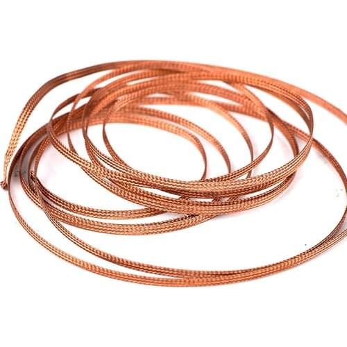 JCD Soldering Wick Wire 2.0MM Width 1.5 Meter Length Desoldering Braid Welding Solder Repair Work Tools Lead Tin Wires Cord Flux