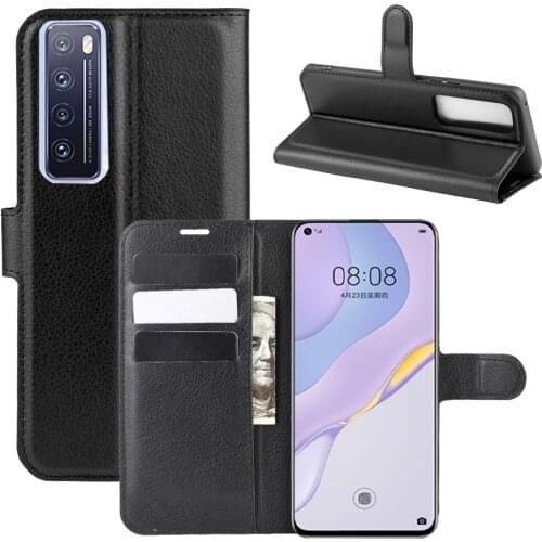 For Huawei Nova 7 5G Case Flip Case For Huawei Nova 7 5G High Quality Leather Stand Cover With Card Holder For Huawei Nova 7 5G