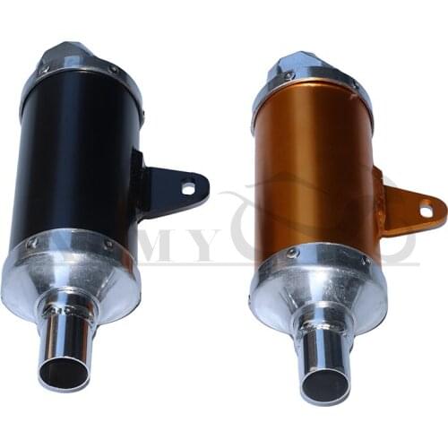 Motorcycle Exhaust pipe Muffler For BBR Style Chinese KAYO BSE Apollo Pit Bike Dirt Bike 110cc 125cc Aluminum