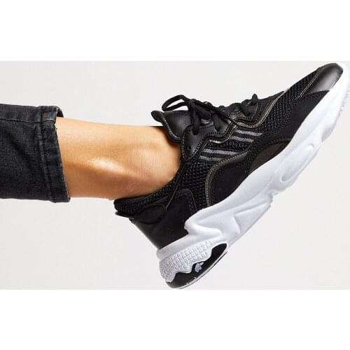 Mens black white sport shoes TONNY black running walking shoes and comfortable sports shoes sturdy and flexible all seasons useful