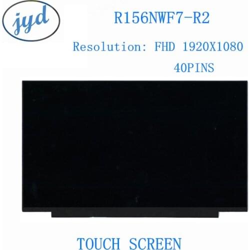 NEW For lenovo ideapad 5-15ARE 81YQ 15.6"inch slim IPS Led Lcd Display Touch Scree NV156FHM-T07 V8.0 R156NWF7 R2 matrix 40 Pins