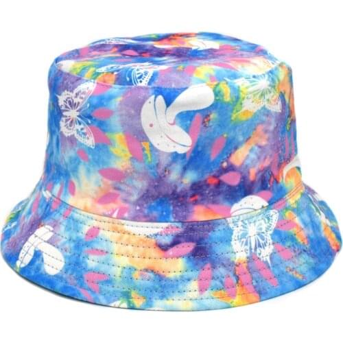 Bucket Hat Mushroom Men Women Reversible Sun Summer Beach Breathable Cap Holiday Outdoor Accessory For Teenagers