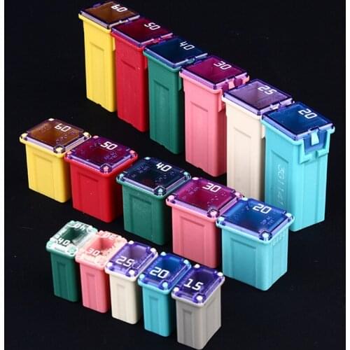 PEC car fuse 5pcs 15-60A 27mm 16mm mini fuse aquar fuse kit