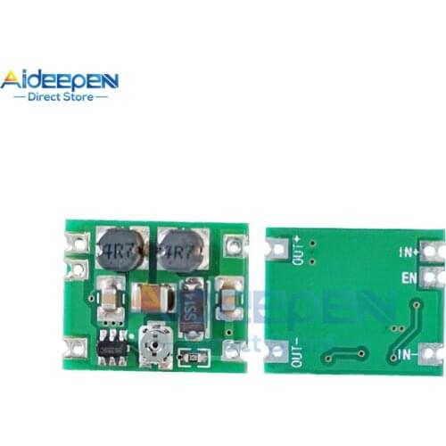 DC 3V-15V to 1.2V 1.5V 3.3V 5V 6V 9V 12V 15V Automatic Buck-Boost Regulator Module Lithium Battery Voltage Regulator Board