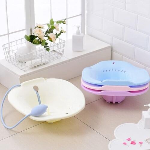 PP Postpartum Sitting Basin Pregnant Women Bidet Squatting Nursing Basin Free Squat Bathroom Products