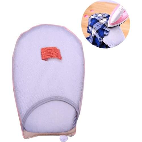 Portable Mini Ironing Board Household Ironing Pad High Temperature Resistant Sponge Handheld Steam Ironing Gloves