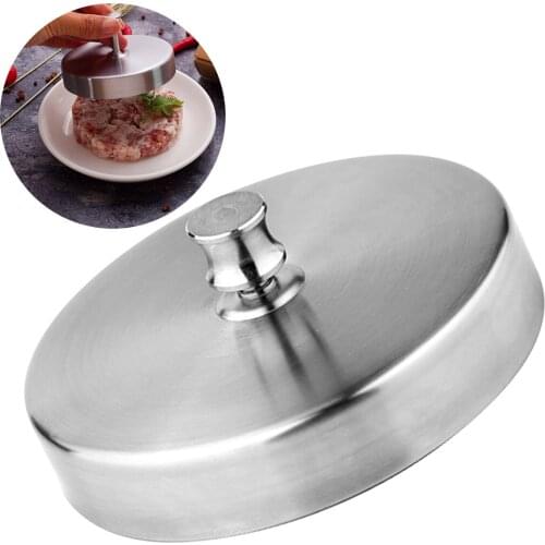 Burger Press Mould Stainless Steel Burger Patties Maker Kitchen Tool Make Round Burgers Meat Patties For Various Kinds Of Meat