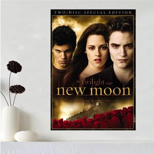 Custom canvas poster Art The Vampire Diaries New Moon poster cloth fabric wall poster print Silk Fabric Print SQ0604