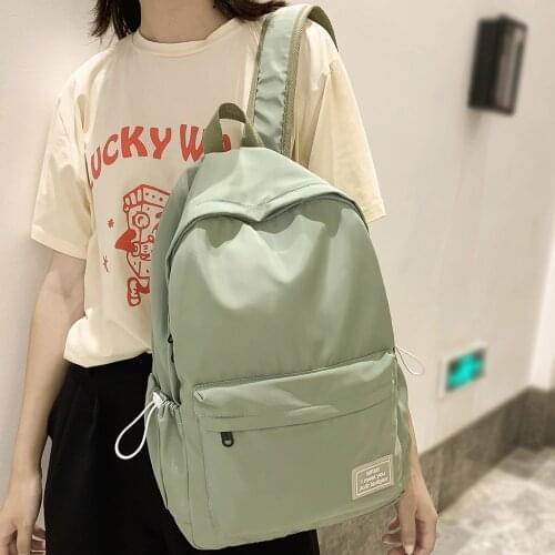 Female Vintage backpack cute women school bags for teenage girls waterproof nylon kawaii backpack ladies luxury student bag book