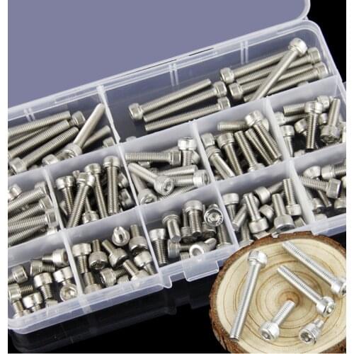 M3 M4 M5 M6 M8 Hexagon socket button head screws 304 stainless steel round head cap screw Mushroom Head Hex Screws