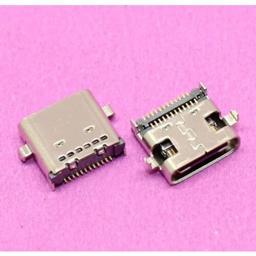 YuXi High speed data interface micro 3.1 usb DIY 24pin USB-C USB 3.1 Type C mother Socket Connector SMT type