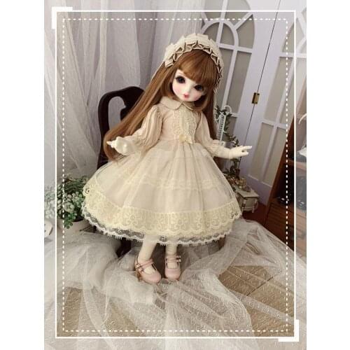 [wamami] Lolita Dress Skirt For 1/6 1/4 MSD YOSD BJD Doll Dollfie Outfits