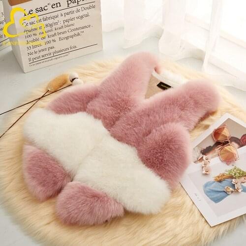 Women Winter Sleeveless Casual Fur Vest high quality Hot Sale Retail/wholesale Gilet waistcoat Slim Short Faux Fur Jackets