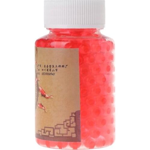 1 Bottle Fishing Bait Carp Salmon Fish Egg Jelly Beads Artificial Lure 4mm Soft Drop Shipping
