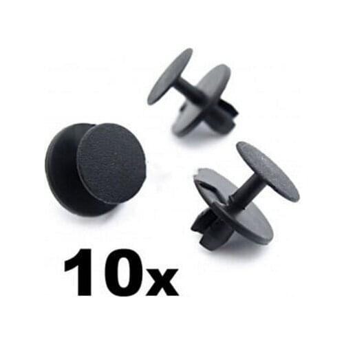 10x For BMW Bonnet Insulation Clips, Carpet & Upholstery Clips, Boot Lining Clips