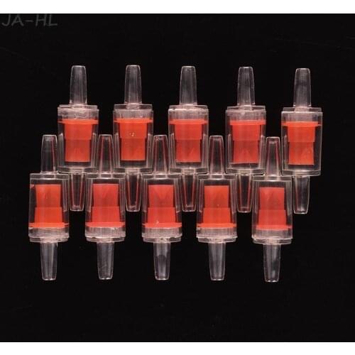 2PCS Plastic Co2 System Aquarium Air Pump Water Tools One Way Non-Return Check Valve Aquarium