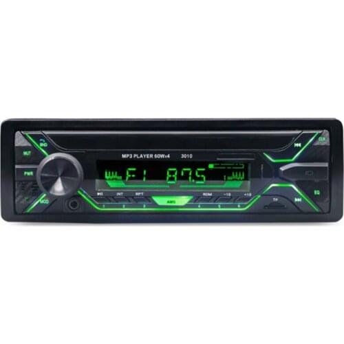 Car Stereo Radio,Mp3 Audio Player Single Din,Bluetooth Audio And Hand-Free Calling,Built-In Microphone USB Port Aux-In