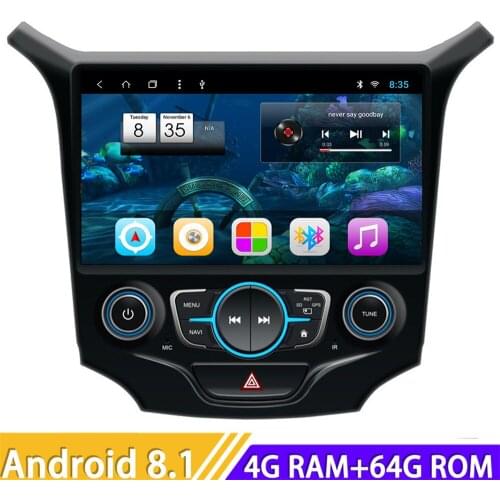 Roadlover Android 8.1 Car Media Center Player Radio For Chevrolet Cruze 2015 Stereo GPS Navigation Automagnitol Two Din NO DVD