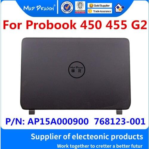 MAD DRAGON Brand new Laptop Laptop LCD Rear Back Lid Top Cover LCD Case For HP Probook 450 450 G2 450G2 AP15A000900