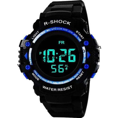 Honhx 53-783 Childrens Cartoon Watches Kids Digital Student Sports Waterproof Wristwatch Hot Fashion Women Dress Watch