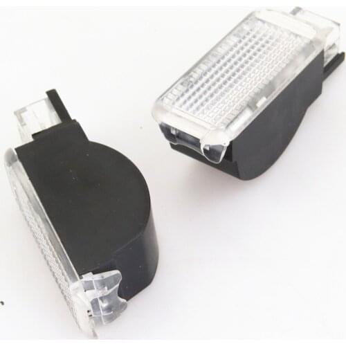 FHAWKEYEQ 2 x Rear Door Panel Warning Light Lamp For Q7 Q3 Q5 TT RS4 RS6 A6 S6 A3 S3 VW Sharan Seat Leon Exeo Altea 8KD947415C