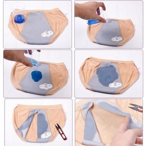 Physiological Briefs Leakproof Menstrual Period Lengthen The Broadened Female Underwear Health Seamless Women Panties