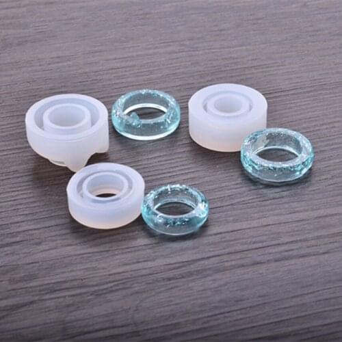 Cat Ear Ring Silicone Molds Transparent Crystal Epoxy Resin Diy Jewelry Making Diy Ring Craft Tools Form for Jewelry